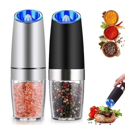 Pepper Mill Electric Herb Coffee Grinder Automatic Gravity Induction Salt Shaker Grinders Machine Kitchen Herb Spice Mill Tools